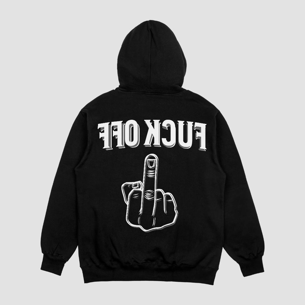 Male Middle Finger Hoodie