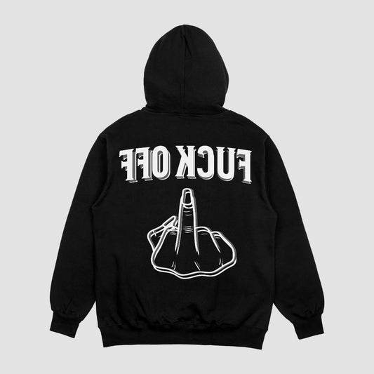 Female Middle Finger Hoodie